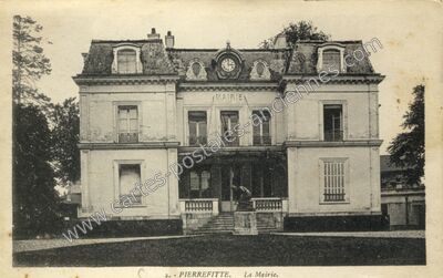 Carte postale ancienne La Mairie — Pierrefitte-sur-Seine (Seine-Saint-Denis)