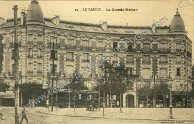 Carte postale ancienne La Grande-Maison — Le Raincy (Seine-Saint-Denis)