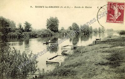 Carte postale ancienne Bords de Marne — Noisy-le-Grand (Seine-Saint-Denis)