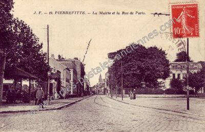 Carte postale ancienne Pierrefitte — Pierrefitte-sur-Seine (Seine-Saint-Denis)
