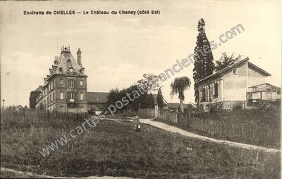 Carte postale ancienne Chateau du Chenay — Gagny (Seine-Saint-Denis)