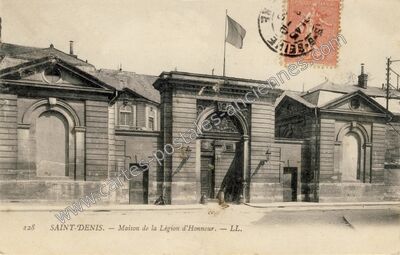 Carte postale ancienne Fort de la Briche — Saint-Denis (Seine-Saint-Denis)