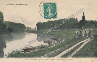 Carte postale ancienne La Marne Pittoresque — Noisy-le-Grand (Seine-Saint-Denis)