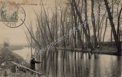 Carte postale ancienne L'Etang — Le Bourget (Seine-Saint-Denis)