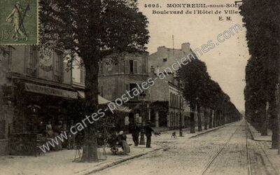 Carte postale ancienne Montreuil sous Bois — Montreuil (Seine-Saint-Denis)