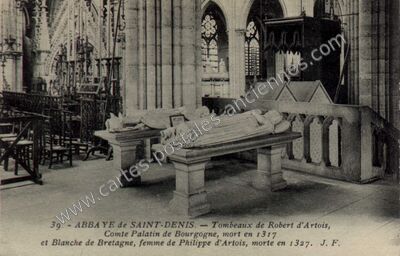 Carte postale ancienne Basilique de St Denis — Saint-Denis (Seine-Saint-Denis)
