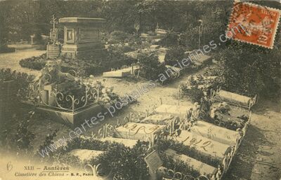 Carte postale ancienne Asnieres — Asnières-sur-Seine (Hauts-de-Seine)