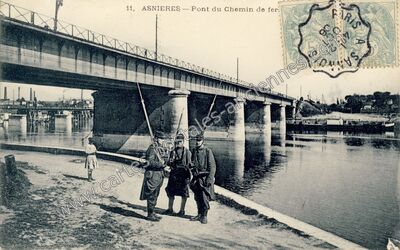 Carte postale ancienne Asnieres — Asnières-sur-Seine (Hauts-de-Seine)