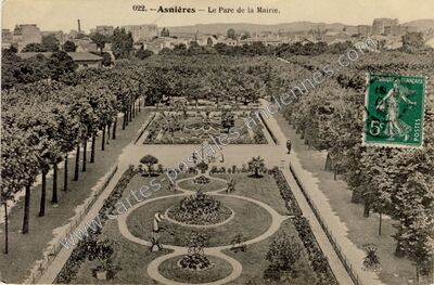 Carte postale ancienne Asnieres — Asnières-sur-Seine (Hauts-de-Seine)