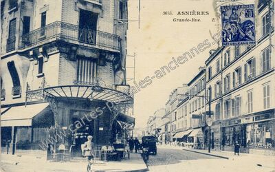 Carte postale ancienne Asnieres — Asnières-sur-Seine (Hauts-de-Seine)