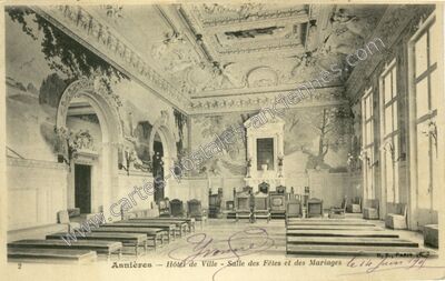 Carte postale ancienne Asnieres — Asnières-sur-Seine (Hauts-de-Seine)