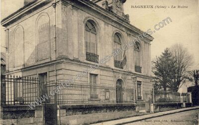 Carte postale ancienne La Mairie — Bagneux (Hauts-de-Seine)