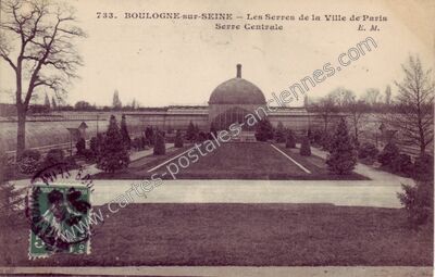 Carte postale ancienne Boulogne sur Seine — Boulogne-Billancourt (Hauts-de-Seine)