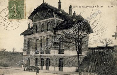 Carte postale ancienne Chaville Velizy — Chaville (Hauts-de-Seine)