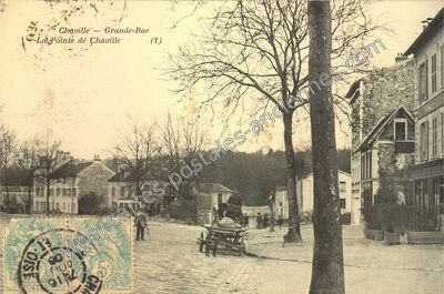 Carte postale ancienne La Pointe de Chaville — Chaville (Hauts-de-Seine)