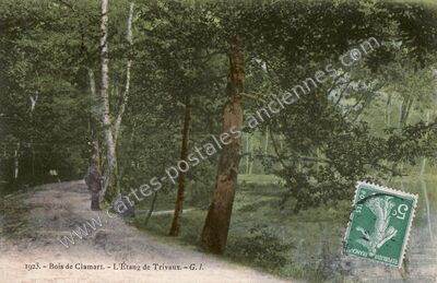 Carte postale ancienne Bois de Clamart — Clamart (Hauts-de-Seine)