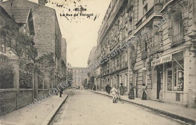 Carte postale ancienne Becon — Courbevoie (Hauts-de-Seine)
