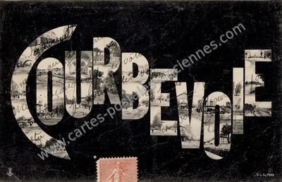Carte postale ancienne Courbevoie — Courbevoie (Hauts-de-Seine)
