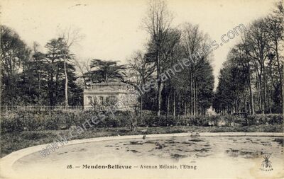 Carte postale ancienne Meudon Bellevue — Meudon (Hauts-de-Seine)