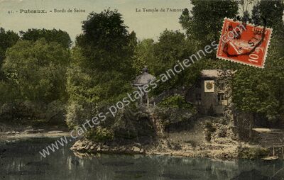 Carte postale ancienne Bords de Seine — Puteaux (Hauts-de-Seine)
