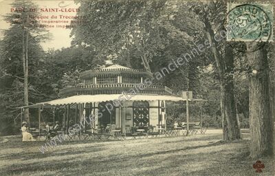 Carte postale ancienne Parc St Cloud — Saint-Cloud (Hauts-de-Seine)