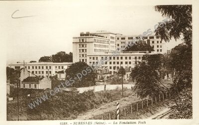 Carte postale ancienne La Fondation Foch — Suresnes (Hauts-de-Seine)