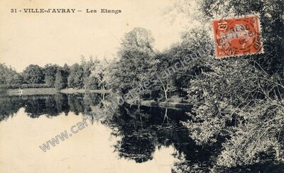 Carte postale ancienne Les Etangs — Ville-d'Avray (Hauts-de-Seine)