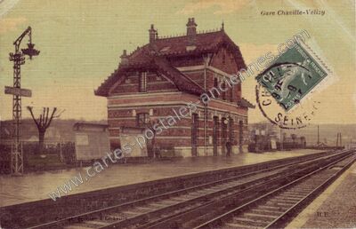 Carte postale ancienne Chaville Velizy — Chaville (Hauts-de-Seine)