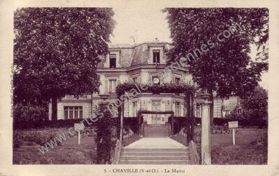 Carte postale ancienne La Mairie — Chaville (Hauts-de-Seine)