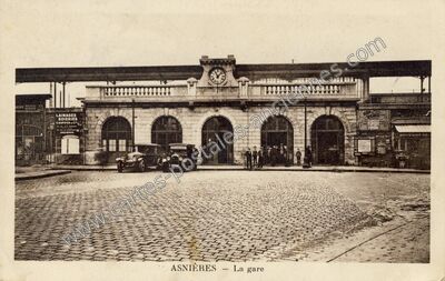Carte postale ancienne Asnieres — Asnières-sur-Seine (Hauts-de-Seine)