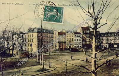 Carte postale ancienne Boulogne sur Seine — Boulogne-Billancourt (Hauts-de-Seine)