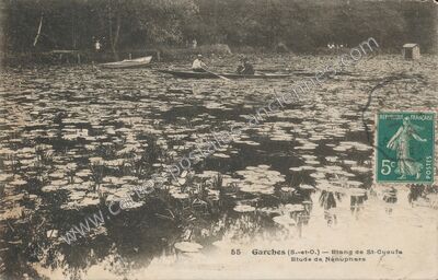 Carte postale ancienne St Cucufa — Garches (Hauts-de-Seine)