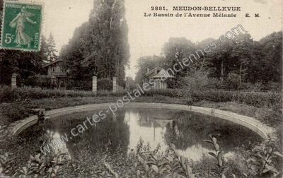 Carte postale ancienne Meudon Bellevue — Meudon (Hauts-de-Seine)