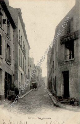 Carte postale ancienne Rue Normande — Vanves (Hauts-de-Seine)