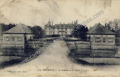 Carte postale ancienne Bourron — Bourron-Marlotte (Seine-et-Marne)