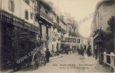 Carte postale ancienne Marlotte — Bourron-Marlotte (Seine-et-Marne)
