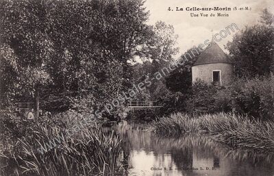 Carte postale ancienne Une Vue du Morin — La Celle-sur-Morin (Seine-et-Marne)
