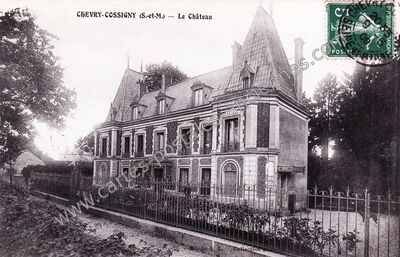 Carte postale ancienne Chateau de Chevry Cossigny — Chevry-Cossigny (Seine-et-Marne)