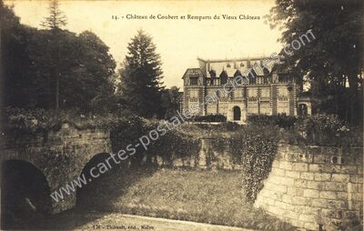 Carte postale ancienne Chateau de Coubert — Coubert (Seine-et-Marne)