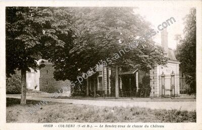 Carte postale ancienne Chateau de Coubert — Coubert (Seine-et-Marne)