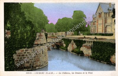 Carte postale ancienne Chateau de Coubert — Coubert (Seine-et-Marne)