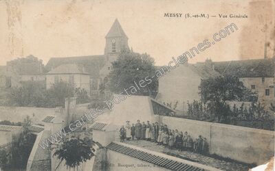 Carte postale ancienne Vue Générale — Messy (Seine-et-Marne)