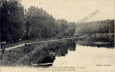 Carte postale ancienne Lusancy — Luzancy (Seine-et-Marne)
