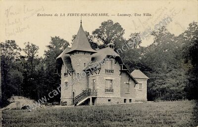 Carte postale ancienne Lusancy — Coulombs-en-Valois (Seine-et-Marne)