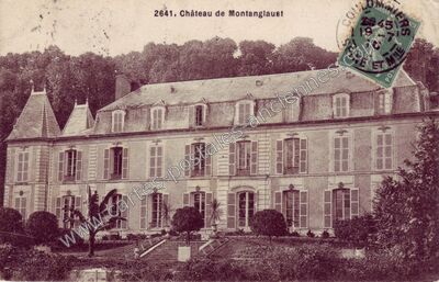 Carte postale ancienne Chateau de Montanglaust — Coulommiers (Seine-et-Marne)