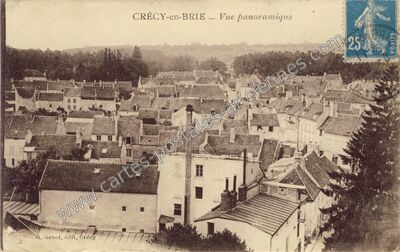 Carte postale ancienne Crecy en Brie — Crécy-la-Chapelle (Seine-et-Marne)