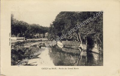 Carte postale ancienne Crecy en Brie — Crécy-la-Chapelle (Seine-et-Marne)