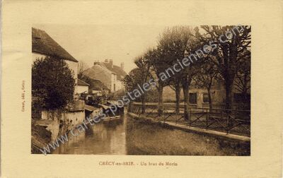 Carte postale ancienne Crecy en Brie — Crécy-la-Chapelle (Seine-et-Marne)