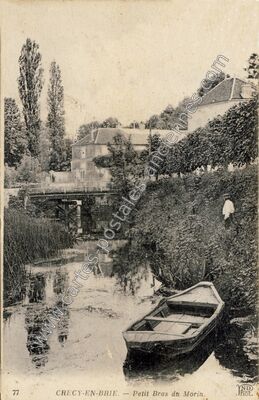 Carte postale ancienne Crey en Brie — Crécy-la-Chapelle (Seine-et-Marne)
