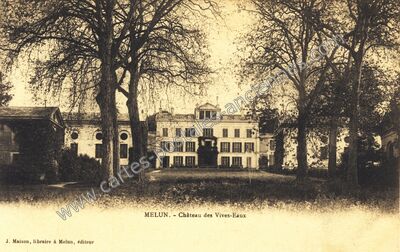 Carte postale ancienne Chateau des Vives Eaux — Dammarie-les-Lys (Seine-et-Marne)